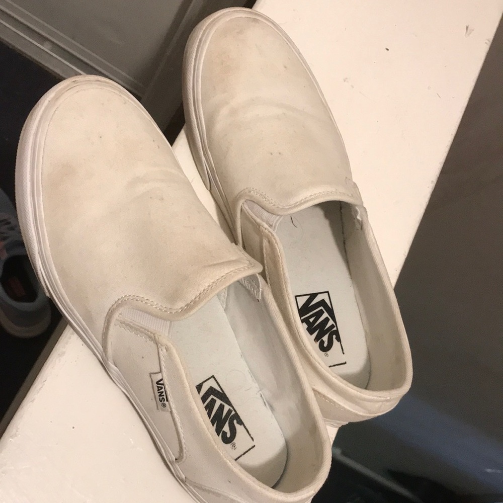 Vans womens size 9 slip on shoes